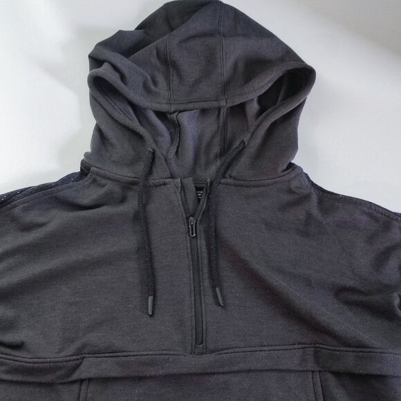 Under Armour hoodie men's size M grey pull on with kangaroo pocket - Picture 2 of 10